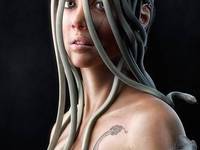 Young Medusa by George Manolache | Portrait | 3D | CGSo