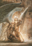 Fallen Angel by Luis Royo